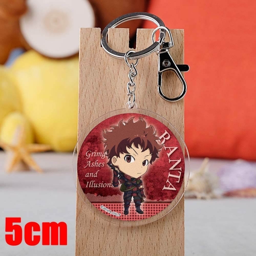 Hai To Gensou No Grimgar Ranta Cartoon Pendant Key Ring