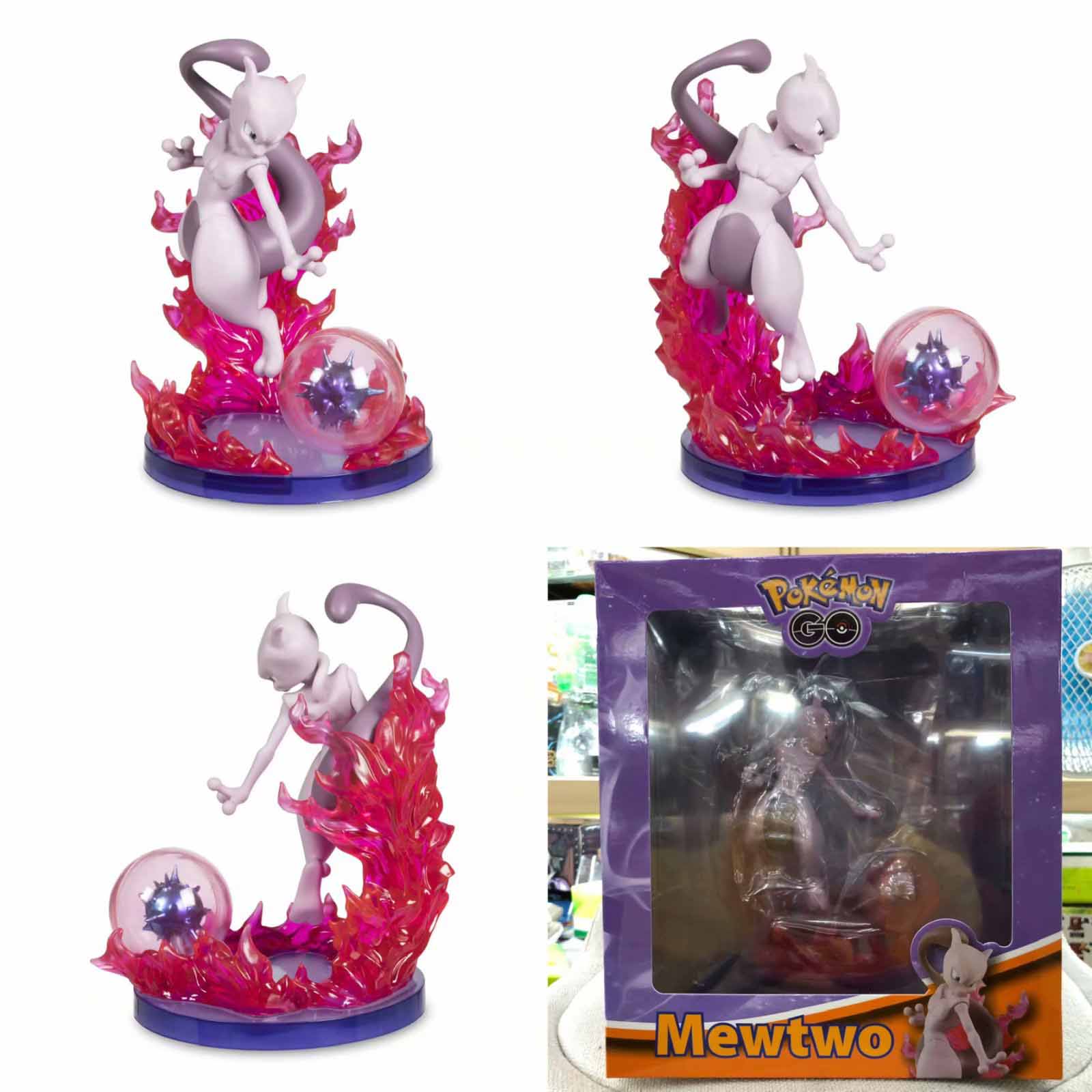 Pokemon Mewtwo Anime Figure Set