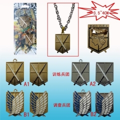 Attack on Titan Anime Necklace 