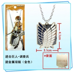 Attack on Titan Anime Necklace