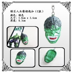 The Hulk Anime Keychain