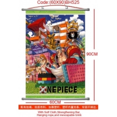 One Piece Anime Wallscrolls （60*90CM)