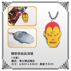 Iron Man Anime Necklace