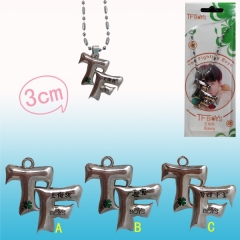 TFBOYS Anime Necklace