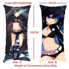 Black Rock Shooter Anime Pillow(Two face)