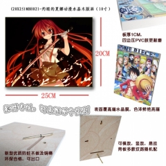 Shakugan No Shana Anime Wood Engraving