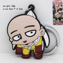 One Punch-man Anime PVC Keychain