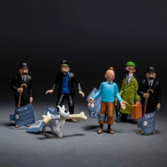 Les Aventures de Tintin et Milou Anime Figure 5cm