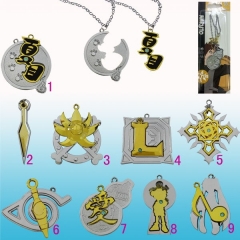 9 Styles Anime Necklace