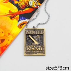 One Piece Anime Necklace