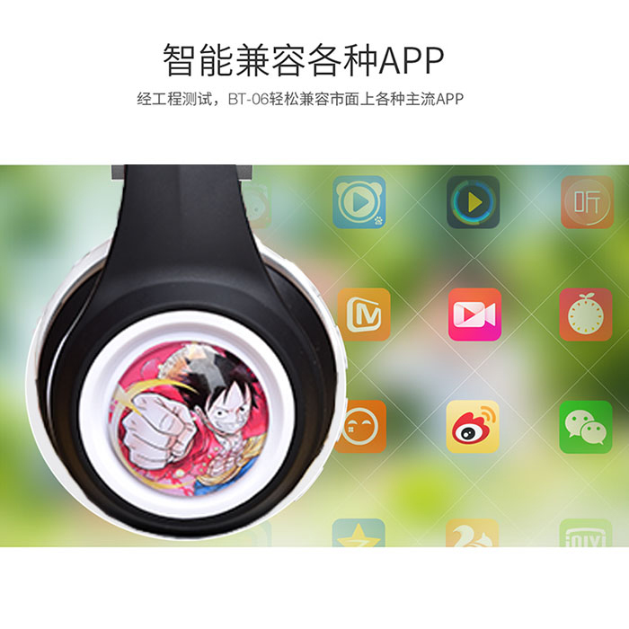 Naruto Anime Bluetooth Headset Headphone,Headphone