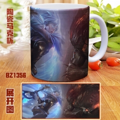 League of Legends Color Printing Cartoon Ceramic Mug Anime Cup