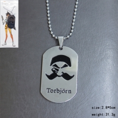 Overwatch Silver Torbjorn Pendant Fashion Jewelry Wholesale Anime Necklace