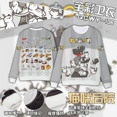 Neko Atsume Anime Hoodie