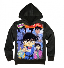 Detective Conan Long Sleeves Japanese Cartoon Sweater Anime Hoodie (S-XXXL)