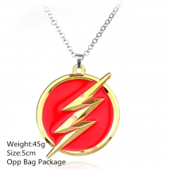 Colorful New Arrivals The Flash Anime Collar Wholesale Good Quality Alloy Necklace 10pcs/set