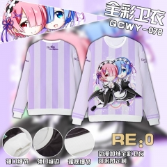 Zero kara Hajimeru Isekai Seikatsu Anime Hoodie