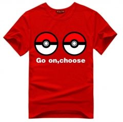 Pokemon go Anime T shirts(5pcs/set)