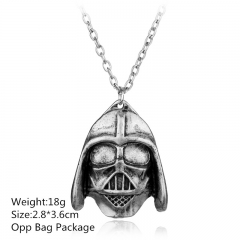 Star War Soldier Game Silver Alloy Anime Necklace (10pcs/set)