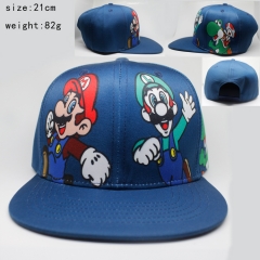 Famous Game Super Mario Bro Sports Hat Anime Cap