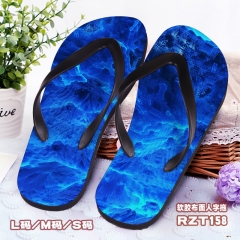 Fantasy Artistic Soft Rubber Slippers Anime Flip-flops (S/M/L)