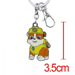 Paw Patrol Snow Slie Anime Keychain