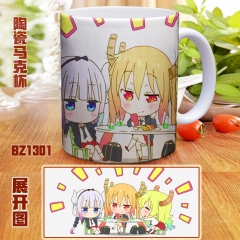 Kobayashi-san Chi no Maid Color Printing Ceramic Mug Anime Cup