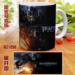 Transformers Color Printing Ceramic Mug Anime Cup