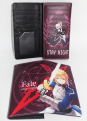 Fate Stay Night Cartoon Purse Bag PU Long Anime Wallet