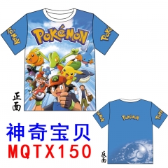 Popular Designs Pokemon Anime Cartoon Tshirts