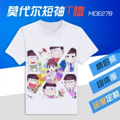 Osomatsu-san Modal Tshirt Short Sleeves Anime T shirt