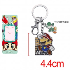 Super Mario Bro Anime Keychain（2pcs/set）