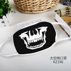 The Skeleton Color Printing Space Cotton Material Anime Mask