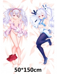 Game Azur Lane Laffey Anime Fancy Printed Soft Pillow +Pillow Inner 50*150cm