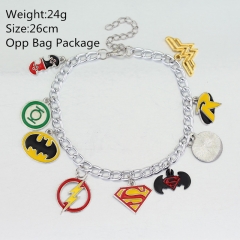 Batman Alloy Anime Bracelet (10pcs/set)