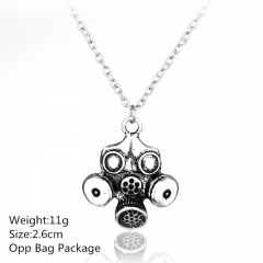 Doctor Who Gas Mask Alloy Anime Necklace (10pcs/set)