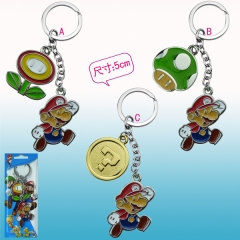 3style Super Mario Bro Anime Keychain