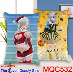 The Seven Deadly Sins Anime Fancy Print Cartoon Soft Pillow