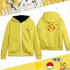 Pokemon Cosplay Berber Fleece Sweatshirt Anime Hooded Hoodie