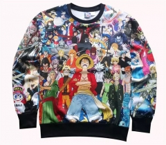 One Piece Cartoon Cosplay Wholesale Anime Long Sleeve T Shirt