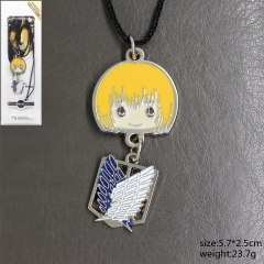 Attack on Titan Decorative Armin Cosplay Cartoon Pendant Anime Necklace