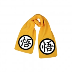 Dragon Ball Z Print Words Warm Good Quality Wholesale Anime Scarf