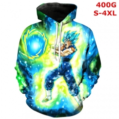 Dragon Ball Z Cosplay Japanese Cartoon 3D Color Printing Anime Hoodie