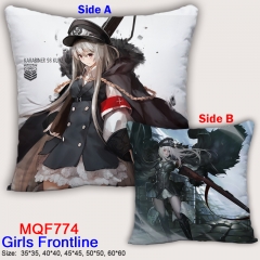 Girls Frontline Cool Style Fashion Comfortable Two Sides Square Anime Pillow 45*45CM