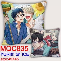 Yuri On Ice Japanese Cartoon Fashion Cosplay Print Anime Pillow 45*45CM