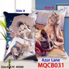 Azur Lane Game Fashion Two Sides Anime Long Style Pillow  40*60CM