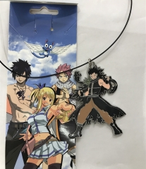 Fairy Tail Cosplay Cartoon Decoration Pendant Anime Necklace