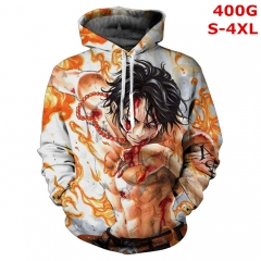 One Piece Cosplay Japanese Cartoon 3D Color Printing Anime Hoodie