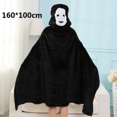 Spirited Away No Face Man Cartoon Shawl Wholesale Anime Cute Thick Blanket 160*7100cm