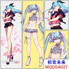 Hatsune Miku Print Singer Two Sides Anime Soft Pillow 50*150CM